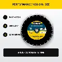 Segmented Diamond Cutting Blade / For Rough Concrete / Dry / 1 Piece / 14" (350mm)