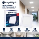 LED square recessed panel light 118mm 6w 6400K white