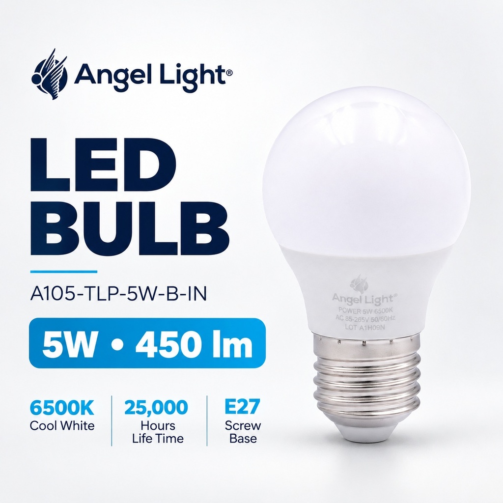LED Bulb G45 5W 6400K