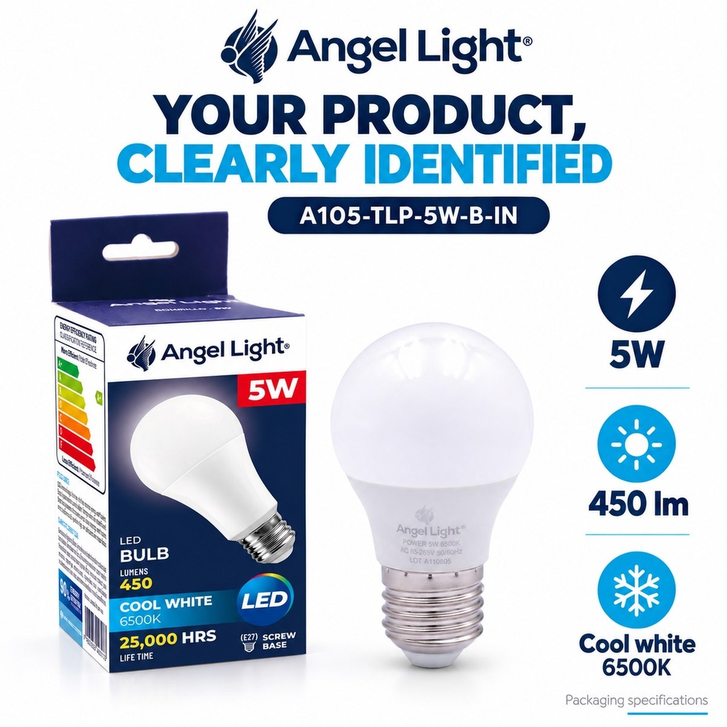 LED Bulb G45 5W 6400K