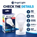 LED Bulb A60 9W 6400K-2 Year Warranty