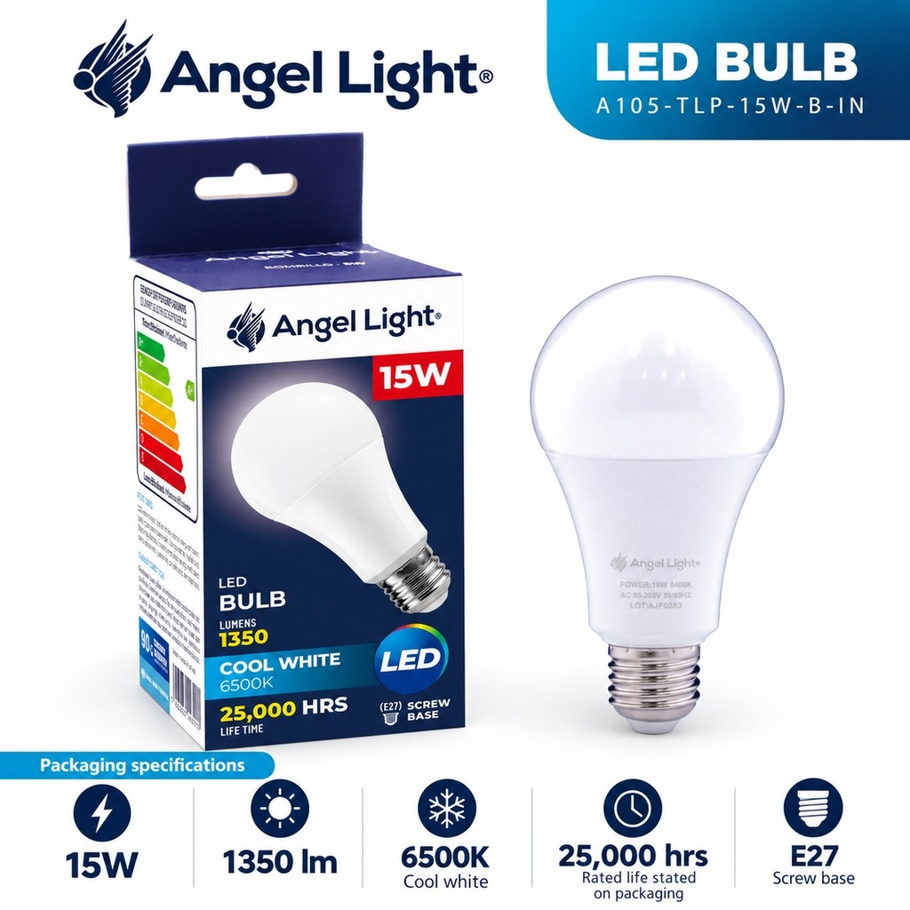 LED BULB A60 15W 6400K