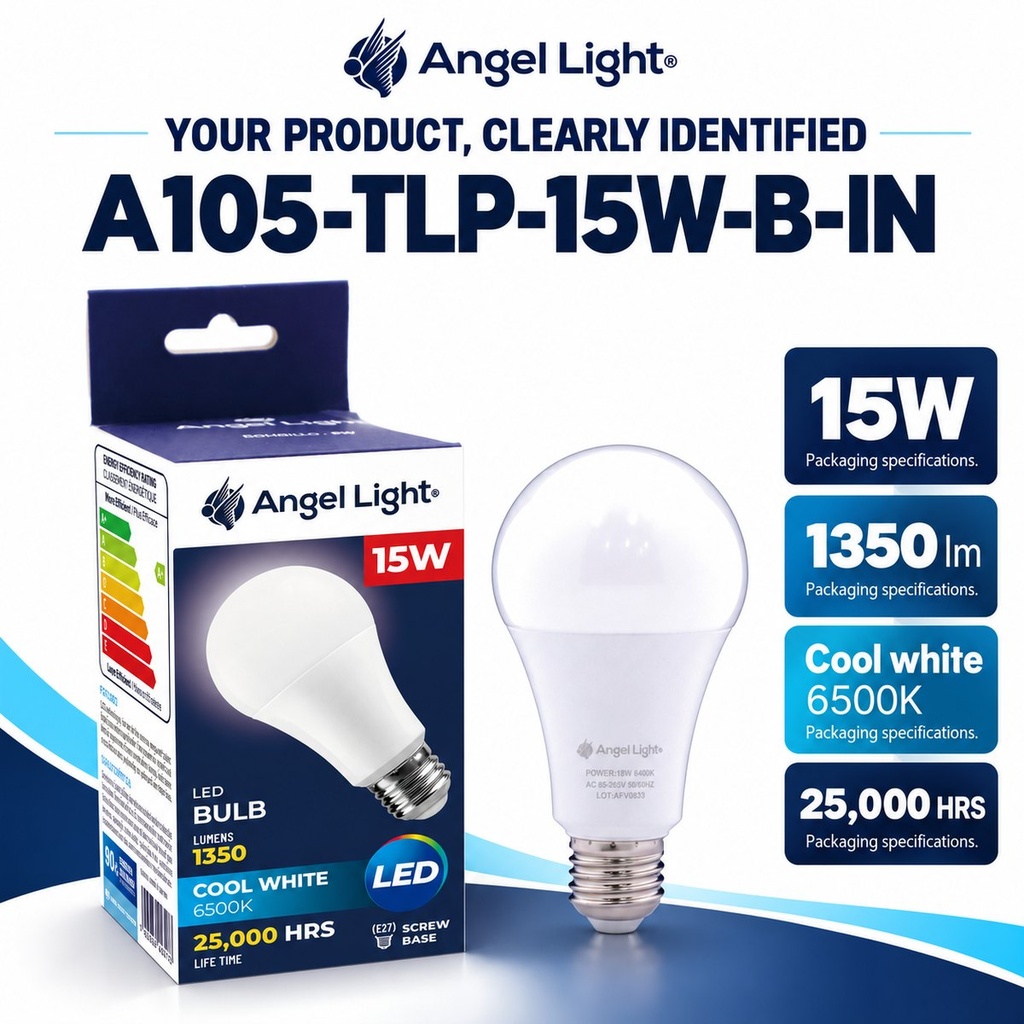 LED BULB A60 15W 6400K