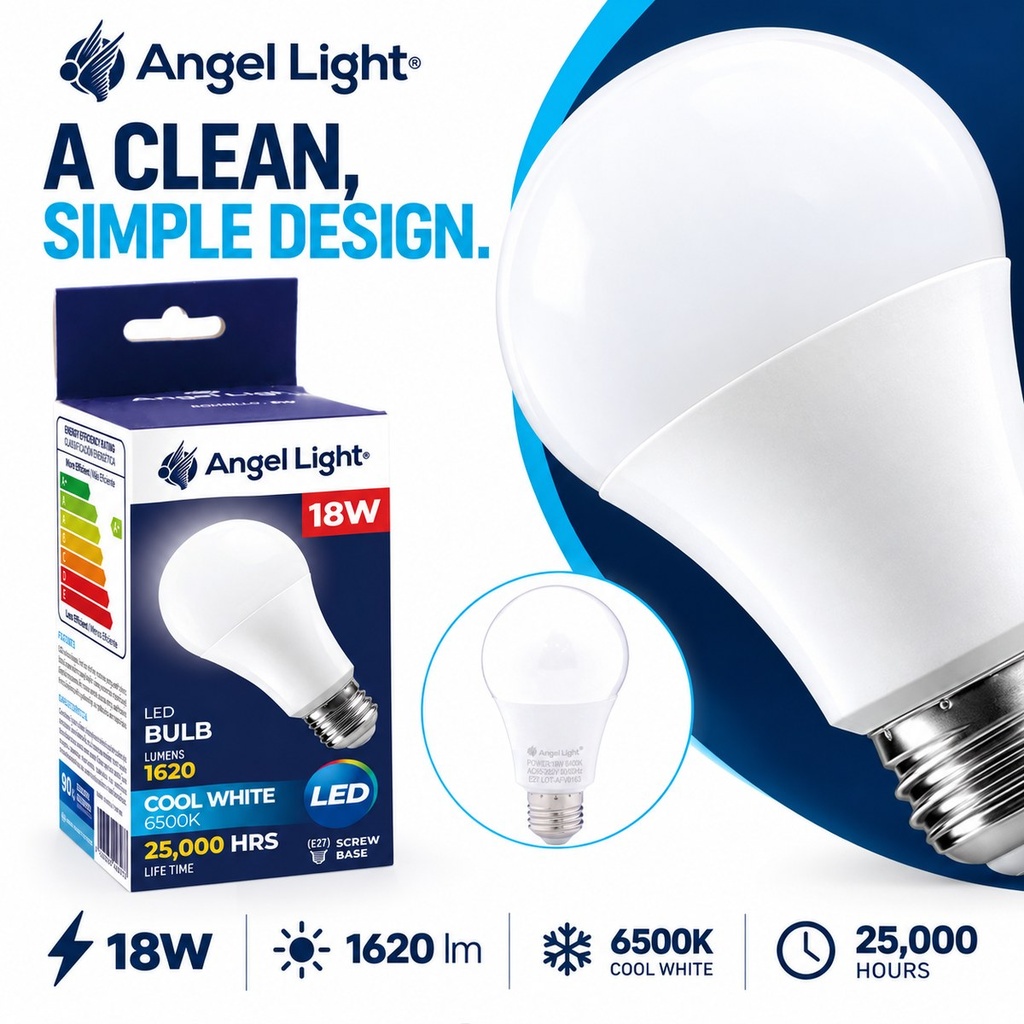 LED BULB A80 18W 6400K