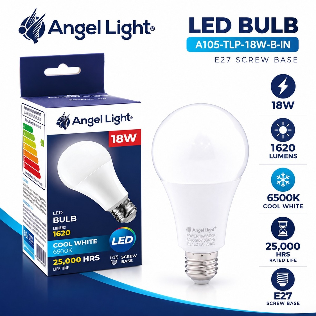 LED BULB A80 18W 6400K