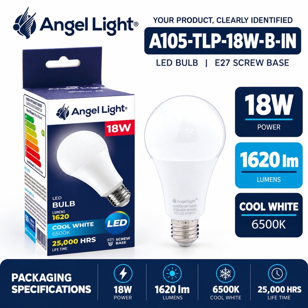 LED BULB A80 18W 6400K