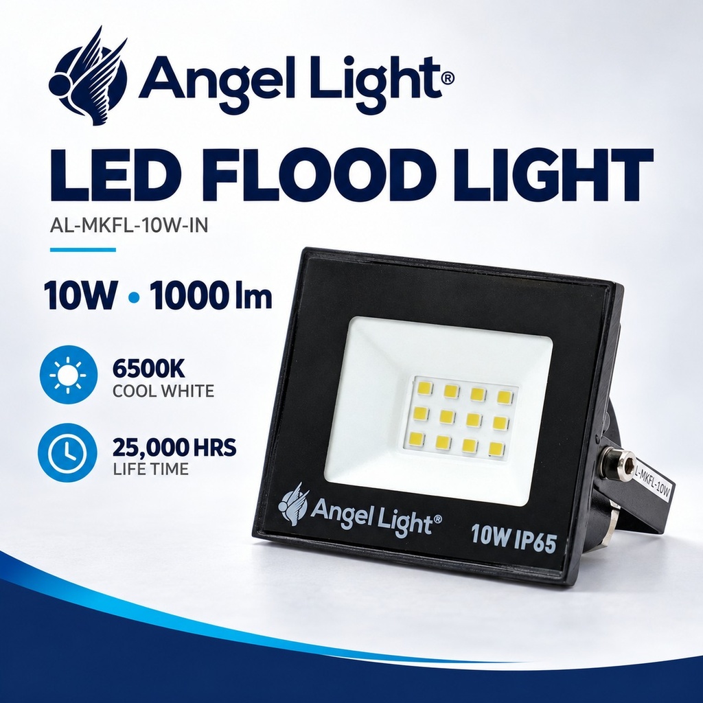LED floodlight 10W 76*61*25mm 6400K