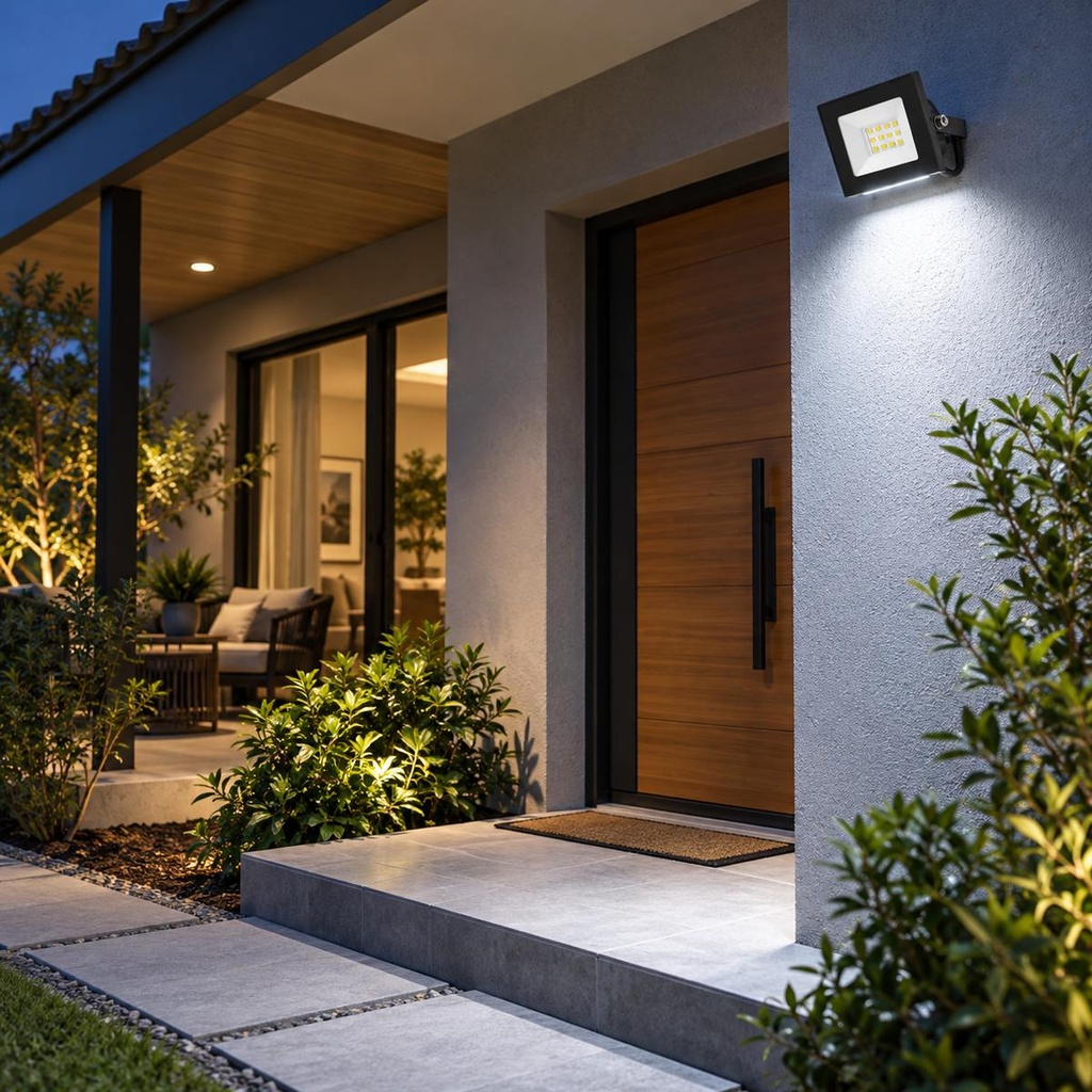 LED floodlight 10W 76*61*25mm 6400K