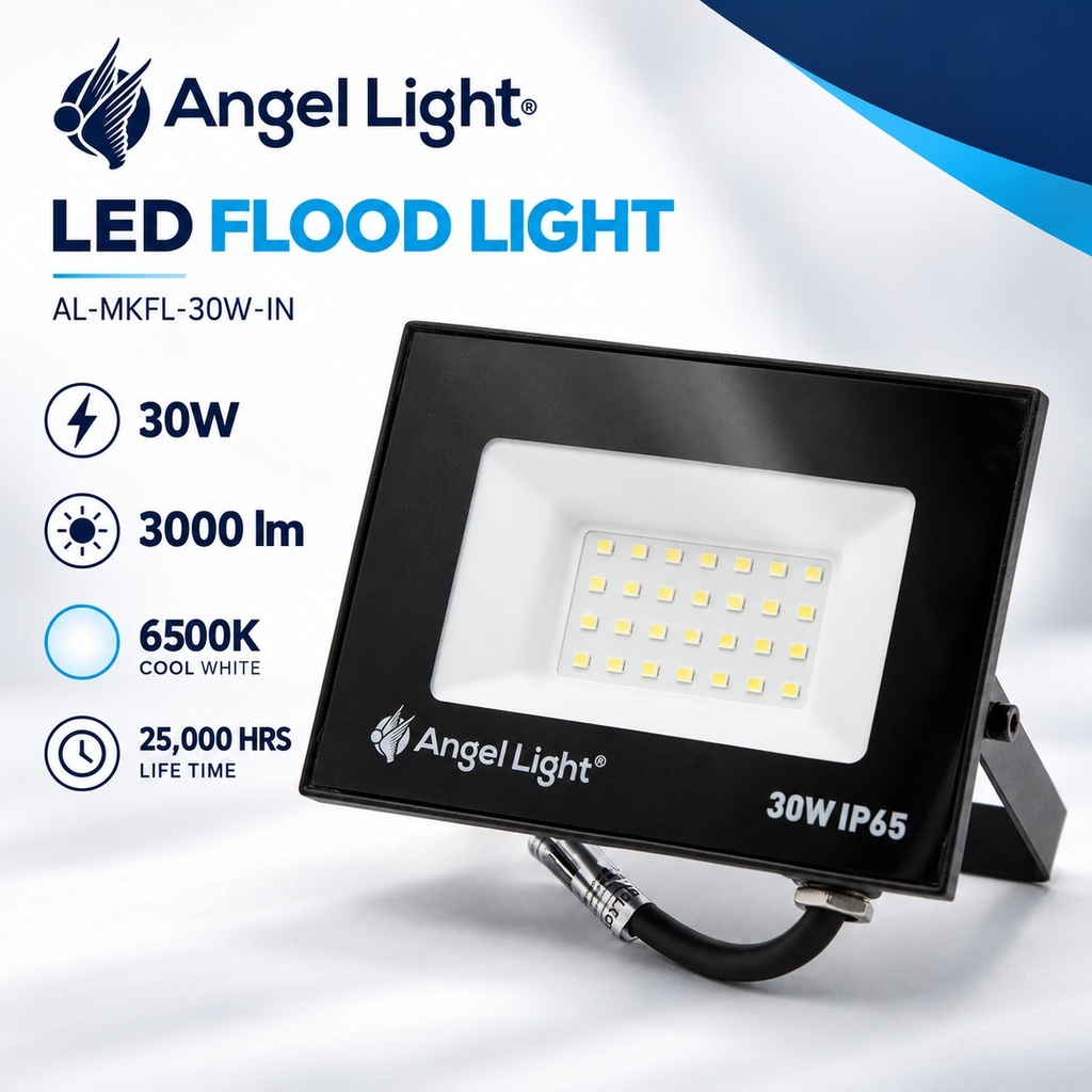 LED floodlight 30W 133*93*27mm 6400K