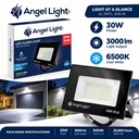 LED floodlight 30W 133*93*27mm 6400K