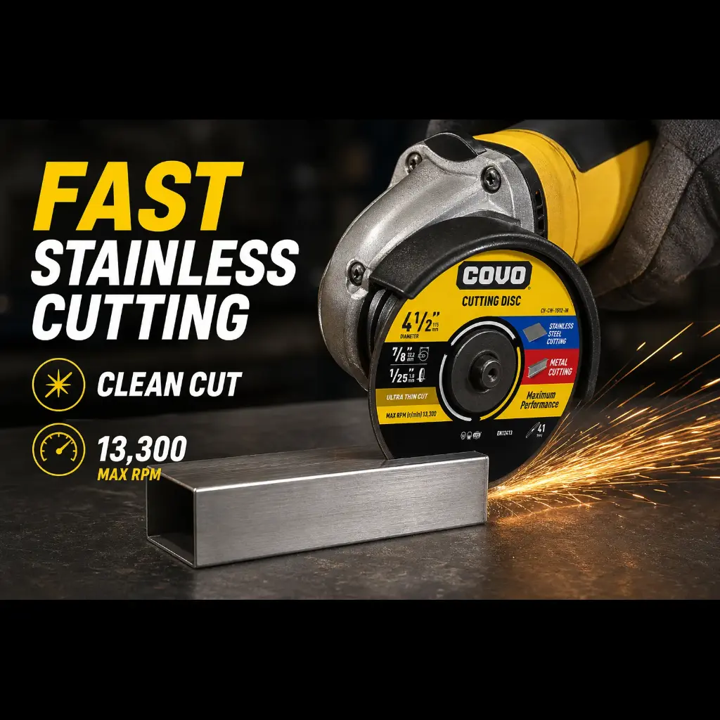 4-1/2" Ultra-Thin Cutting Disc - Metal & INOX