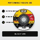 4-1/2" Grinding Disc - Metal & INOX