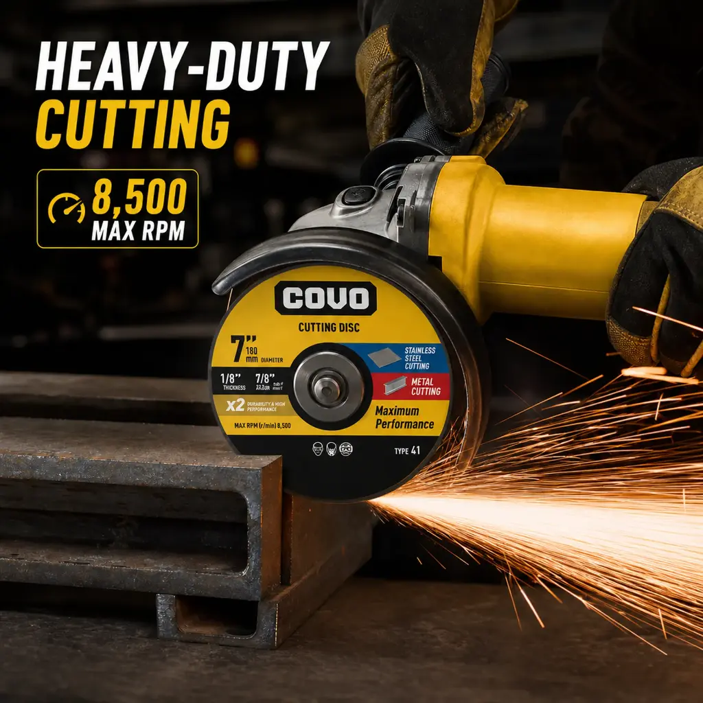 7" Cutting Disc - Metal & INOX