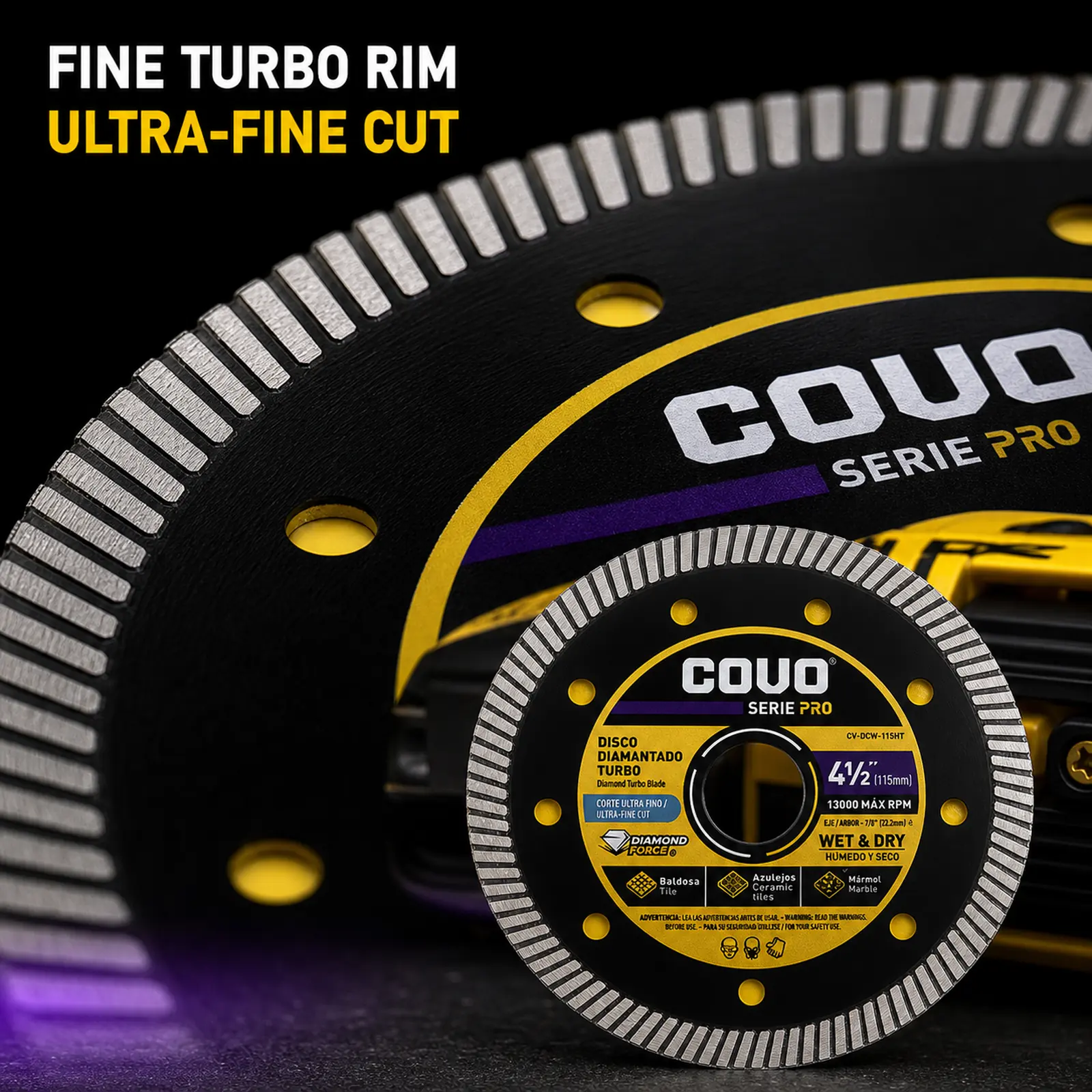 Turbo Diamond Blade 4-1/2"