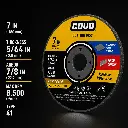 7" Thin Cutting Disc - Metal & INOX