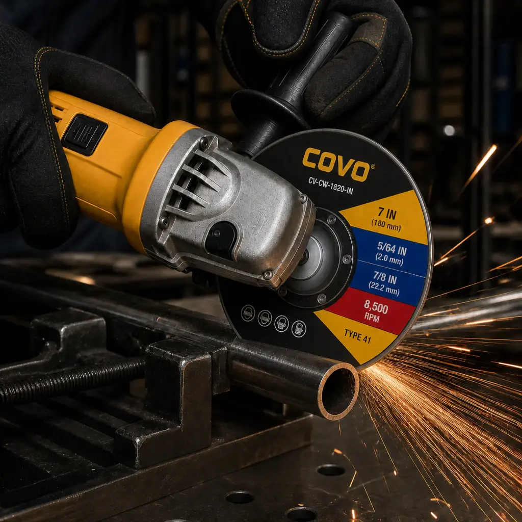 7" Thin Cutting Disc - Metal & INOX
