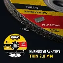 7" Thin Cutting Disc - Metal