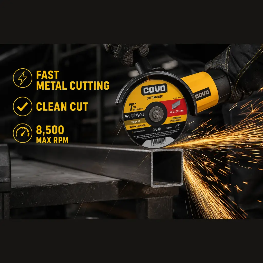 7" Thin Cutting Disc - Metal