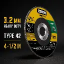 4-1/2" Depressed-Center Cutting Disc - Masonry