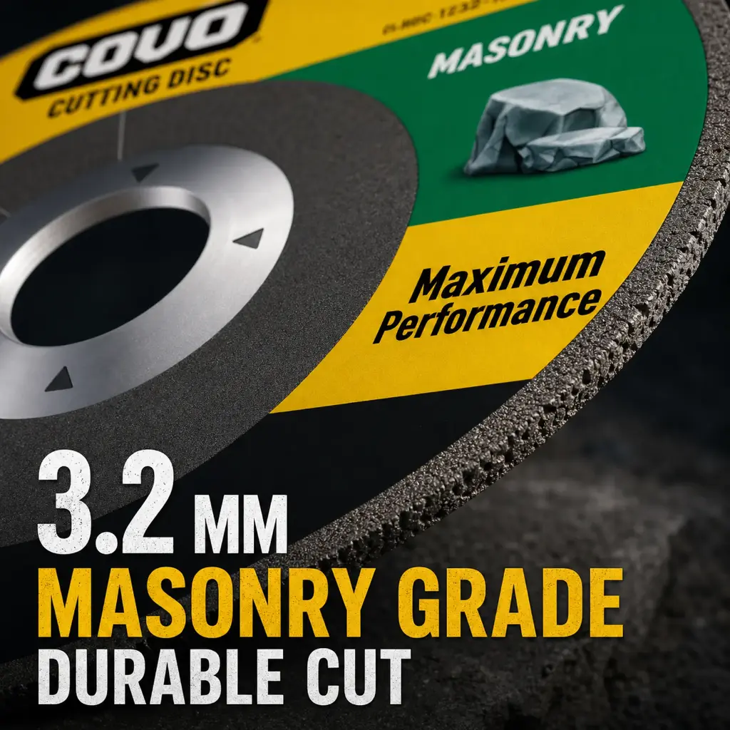 4-1/2" Depressed-Center Cutting Disc - Masonry