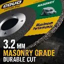 4-1/2" Depressed-Center Cutting Disc - Masonry