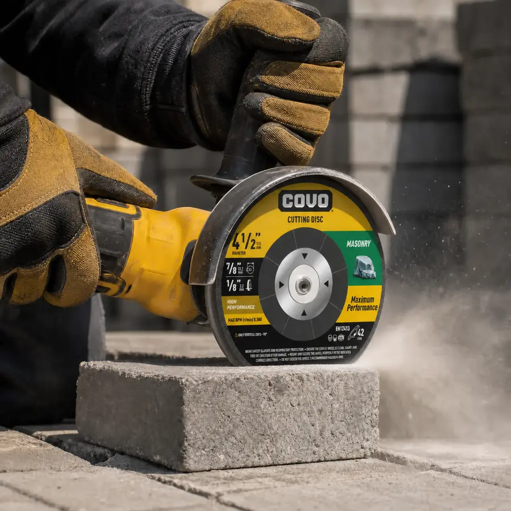 4-1/2" Depressed-Center Cutting Disc - Masonry