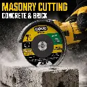 7" Depressed-Center Cutting Disc - Masonry