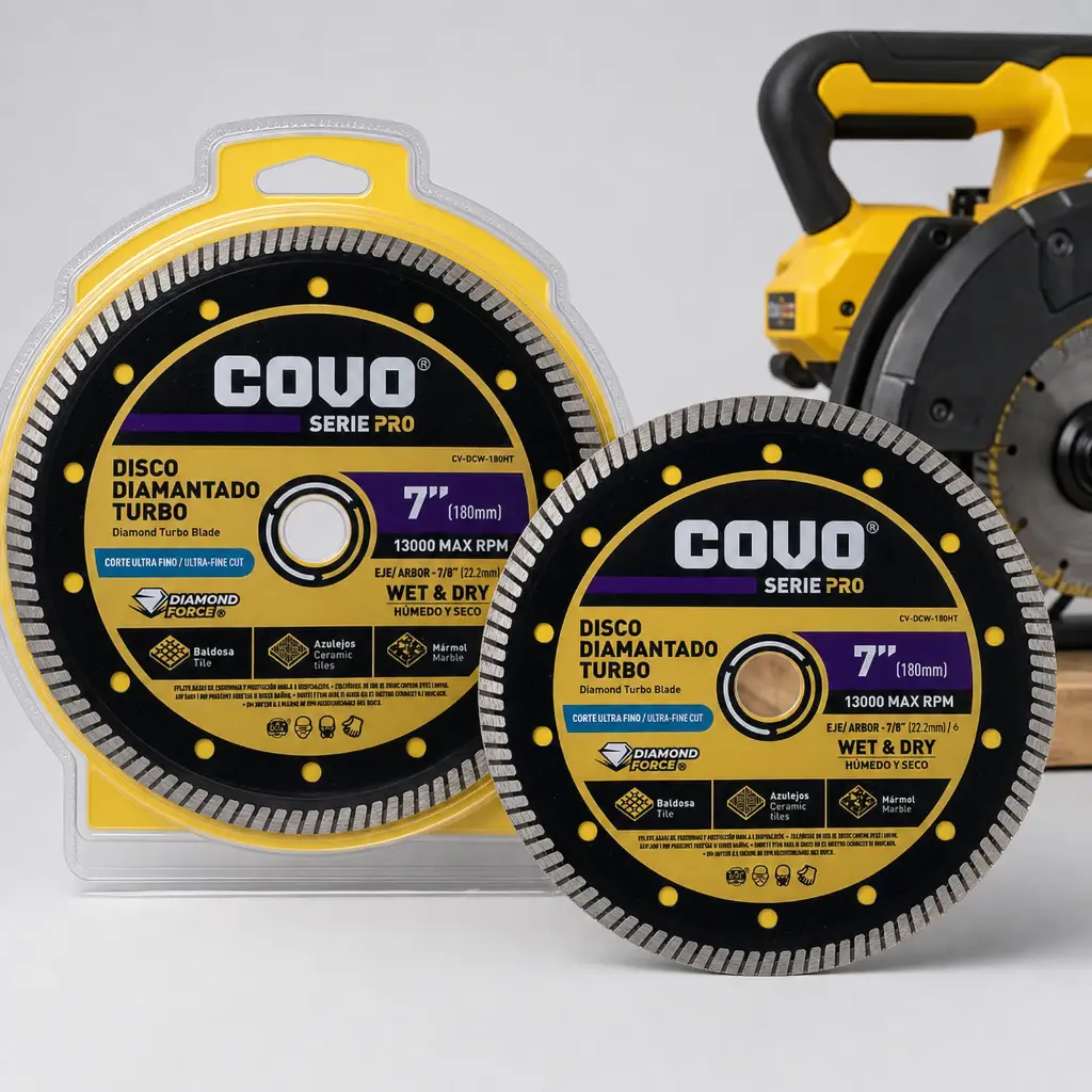 7" Turbo Diamond Blade - Concrete Cutting