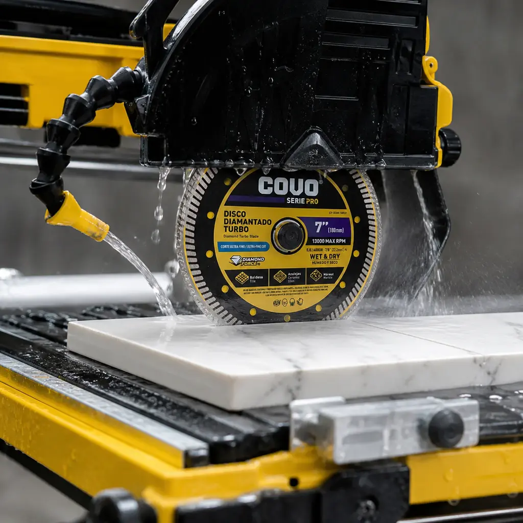 7" Turbo Diamond Blade - Concrete Cutting