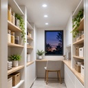 LED round recessed panel light 82mm 3w 6400K