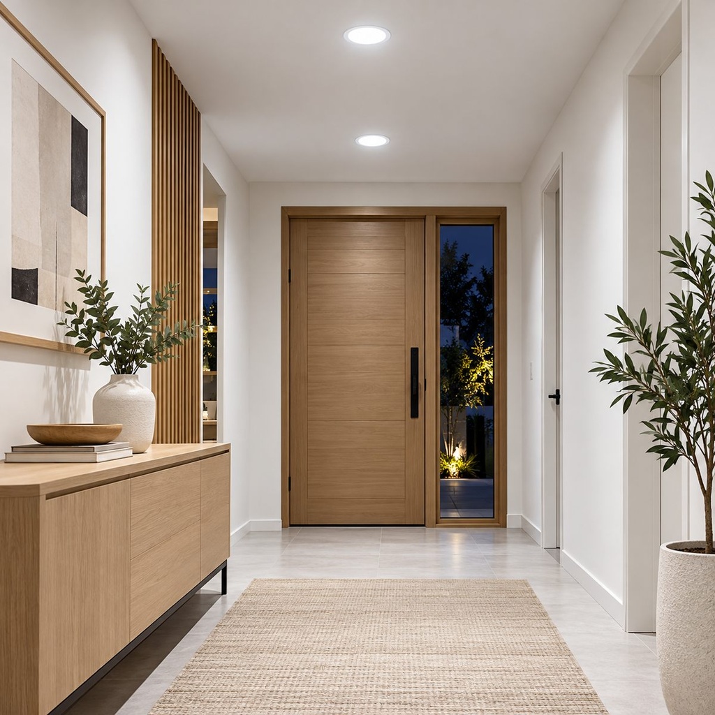 LED round recessed panel light 118mm 6w 6400K