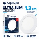 LED round recessed panel light 146mm 9w 6400K