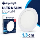 LED round recessed panel light 168mm 12W 6400K
