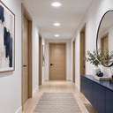 LED round recessed panel light 188mm 15W 6400K
