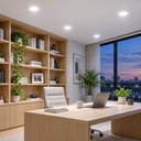 LED round recessed panel light 188mm 15W 6400K