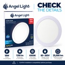 LED round recessed panel light 221mm 18w 6400K