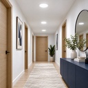 LED round recessed panel light 293mm 24w 6400k