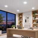 LED round recessed panel light 293mm 24w 6400k