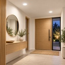 LED round recessed panel light 82mm 3w 4000K white