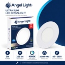 LED round recessed panel light 82mm 3w 4000K white