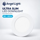 LED round recessed panel light 118mm 6w 4000K white