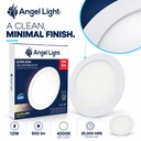 LED round recessed panel light 168mm 12W 4000K white