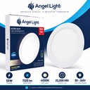 LED round recessed panel light 188mm 15w 4000K white