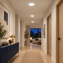 LED round recessed panel light 221mm 18w 4000K white