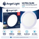 LED round recessed panel light 221mm 18w 4000K white