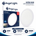 LED round recessed panel light 293mm 24w 4000K white