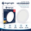 LED round recessed panel light 188mm 15w 3000K white