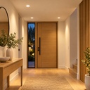 LED round recessed panel light 82mm 3w 3000K white