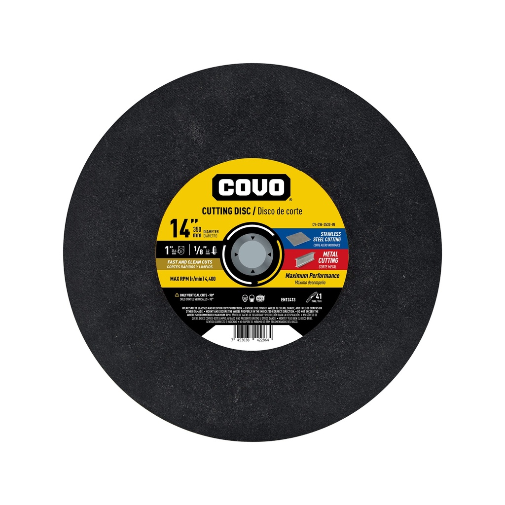 14" Cut-Off Disc - Metal & INOX