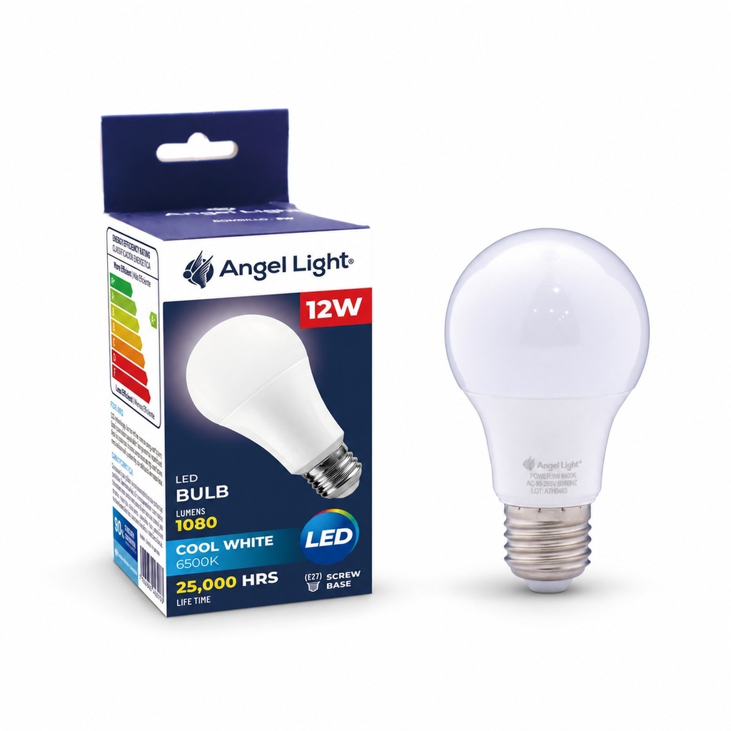 12W LED Bulb E27 6400K